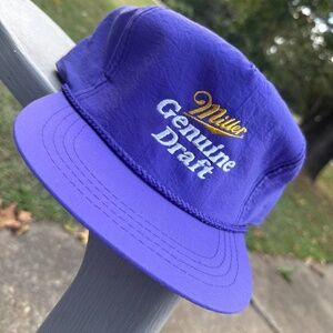 Vintage 90s Miller Lite Trucker Hat